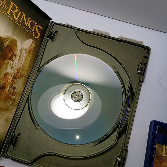 Lord of the Rings-Motion Picture Trilogy DVD 3 Movie Lot Two Towers Return King - Picture 16 of 16